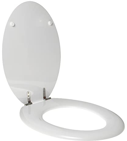 WC-Sitz für Hatria Skulpturen, Holz, Polyester, hochwertiges Scharnier aus Edelstahl