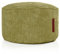 Green Bean Pouf-Kissen 45x25cm mit EPS-Perlen Füllung & Cordstoff Bodenkissen Liegekissen Sitzkissen Sitzhocker Sessel Kinder Erwachsene Stoff Hocker Ablage Grün