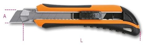 BETA 1771BM - Cutter 18mm fornito con 6 lame [ferramenta.pro]