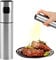 Pulverizador de aceite de cocina, botella de acero inoxidable, dispensador de aceite, atomizador, parrilla, pulverizador de aceite para asar, hacer ensaladas, asar carne, utensilios de cocina (100 ml)