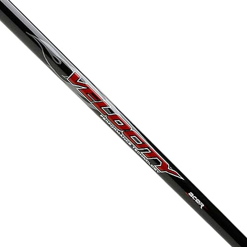 Acer Velocity Golfschläger-Schäfte für Eisen, regulär/steif, Graphit, Schwarz, 0,37 Zoll