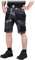 REIS FORECO-TS MOB Pantaloni Corti da Lavoro Uomo | Pantaloni Cargo | Pantaloncini di Sicurezza | Pantaloncini da Lavoro | Pantaloncini da Giardinaggio | Camouflage-Nero | Taglia: 2XL