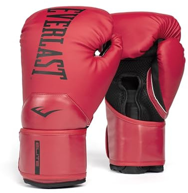 Everlast Unisex Pro Styling Elite Training Gloves Flame Red 14oz