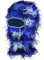 Blau Distressed Balaclava Sturmhaube Gesichtsmaske Skimaske Gestrickt Balaclava Shiesty Vollgesichts Maske Winter Winddicht Beanie Halswärmer für Damen Herren