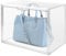 Badezimmer Organizer Box Transparent, Aufbewahrung Badezimmer Kunststoff, Acryl Kosmetik Organizer Groß, Handtaschen Plexiglas Box, Schuhe Organizer, Cosmetic Organizer Schublade, 36x22x27cm