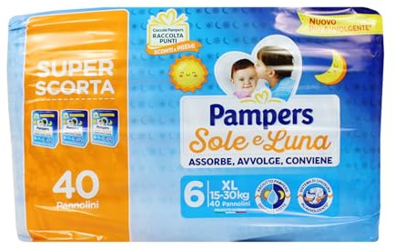 PAMPERS Sonne & Mond Super Vorrat 6^ 15-30 XL