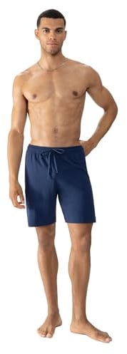 Mey Nachtwäsche Serie Solid Night Herren Homewear Hosen Neptune M(M)