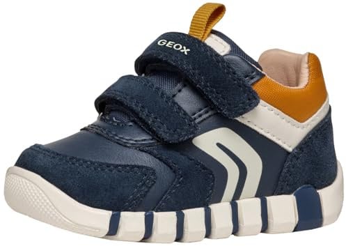 Geox Baby - Jungen B Iupidoo Boy D Sneaker, Blau, 23 EU