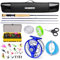Sunlure Fliegenfischrute und Rolle Combo – Fliegenfischen Komplett-Set – 4-teiliges 2,7 m 8 W Fliegenrute + 7/9 W Fliegenrolle komplettes Starterpaket Outfit – Fliegenrute Fliegenrolle Combo mit