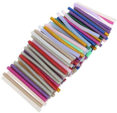 OSALADI 120 Pezzi Stick Di Colla a Caldo Misurare Bastoni Alto Permanente Di Grandi Dimensioni Jumbo Appiccicoso Precisione Glitter Premere Colla Calda Adesivo Sciolto Mestiere Eva