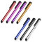 Stylet Fin Aluminium X5 pour Huawei P10 Smartphone Tablette Ecrire Universel Lot de 5 (Argent)