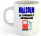 grabmybits Malcolm is Currently Refuelling Mug - Funny, Gift, Name, Personalised