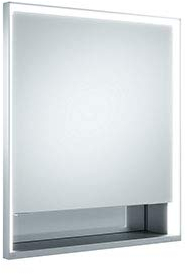 Keuco Royal Lumos Spiegelschrank 14311, 1 Drehtür, Wandeinbau, Anschlag rechts, 650mm