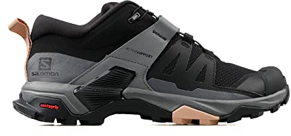 Salomon Damen X Ultra 4 Sneaker, Schwarz/ruhiger Farbton/Sirocco, 39 1/3 EU