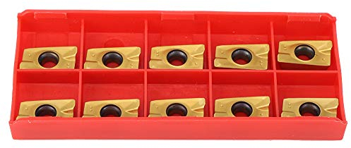 10PCS CNC Hartmetall Einsatzschneider APMT1604 Hartmetalleinsätze Fräseinsätze Hartmetalldrehmaschinen mit Zementkarbid 15-50 HRC Härte