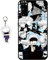 Staremeplz Hülle für Samsung Galaxy S20 Anime Handyhülle [Mit Schlüsselbund] Cartoons Silikon Sanft Bumper Case Hülle für Samsung Galaxy S20