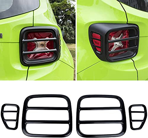 Rücklichtabdeckung Trim Rücklicht-Schutzabdeckung Für Jeep Renegade 2015 2016 2017 2018 2019 2020