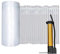 FVIEXE Inflatable Air Column Wrap 13.7 Inch x 164 Feet Bubble Cushioning Roll, Large Bubbles for Shipping Moving Delivering with Pump, Bag Wine Bottle Protector (ColumnWrap-1pcs-CR)