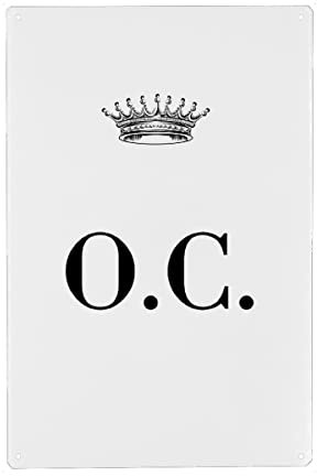 artboxONE Metall-Poster 30x45 cm Schwarzweiß Queen OC von Künstler AB1 Edition