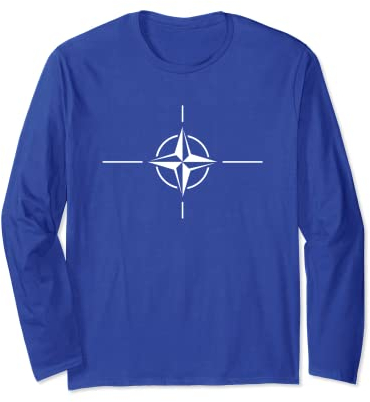 Nato Flagge Langarmshirt