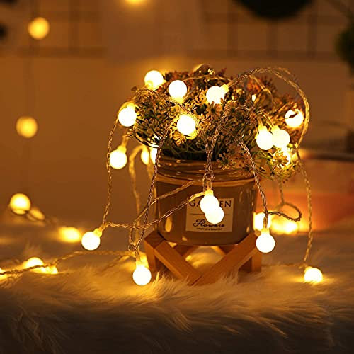 Warm White Battery Fairy Lights Remote Control Fairy Lights Copper Led Fairy Lights Battery for Bedroom Wedding Party Indoor Outdoor Christmas Decoration