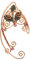 Lurrose Elf Ear Cuff Non-Piercing Fairy Ear Jewelry Metal Elf Clip-on Earring for Women Girls Cosplay and Parties (Only Right)