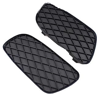 Griglia per radiatore Lunetta del Faro Antinebbia dell'automobile per Smart FORTWO 451 2008-2012 Copertura della Griglia Faro Antinebbia Lato Sinistro Destro Griglie paraurti Anteriore