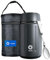Healter 1000 ml Thermal Container for Food Thermal Box for Food Heat Container for Food Thermal Mug Food Thermal Bowl with Lid Thermos Flask Food Leak-Proof for Coffee Soup (Black)