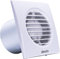 Devola 100mm Extractor Fan with Timer, 4 Inch Bathroom Fan, Extractor Fan with Adjustable Timer Settings, Made in Britain