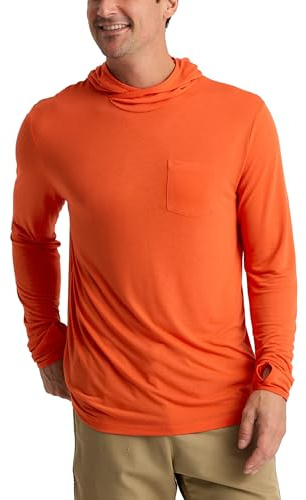 Free Fly Men's Lightweight Hoodie Hooded Sweatshirt (pack of 1)