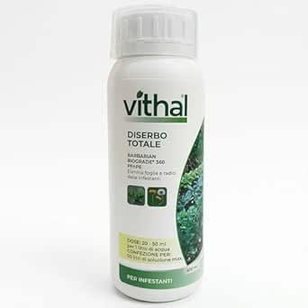 Vithal Diserbo Totale Barbarian Biograde 360 PFnPE 500 ml – controllo infestanti uso non professionale – erbicida sistemico post emergenza