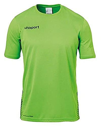 Uhlsport Kinder Score Training T-Shirt, Fluo grün/Schwarz, 152