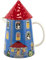 Unbekannt 1026056 Krug, Porzellan, 1 Liter, 16,5cm