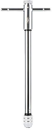 Clé à tarauder en T à cliquet M3-M12, argent