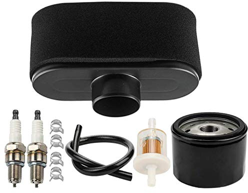 Hippotech Luftfilter und Ölfilter mit Tuning-Kit für Kawasaki FR651V FR691V FR730V FS481V FS541V FS600V FS651V FS691V FS730V 4-Takt-Motor für John Deere Lawn Mower Tractor