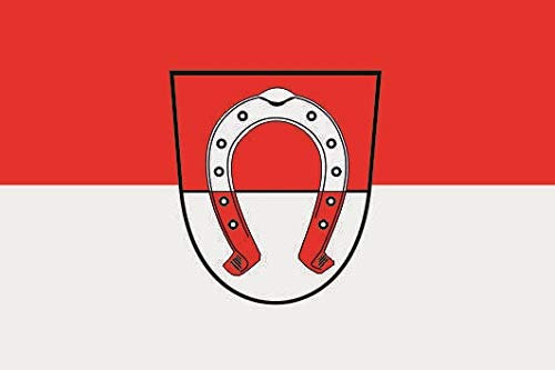 U24 Aufkleber Mainz OT Finthen Flagge Fahne 8 x 5 cm Autoaufkleber Sticker
