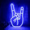 LUCUNSTAR Geste Neon Schild für Wanddekoration, Geste Neon Licht, Geste Led Schild mit USB-betrieben für Spielzimmer, Wohnzimmer, Schlafzimmer