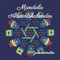 Mandala Adventskalender: zum ausmalen