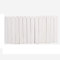 HHWEA Beetumrandung Palisade Einfassung Flexibler Dekorative Zaune Für Beete Rund Rabatten Und Rasenflächen Beet-Umrandung Weg-Abgrenzung,White-105x60cm