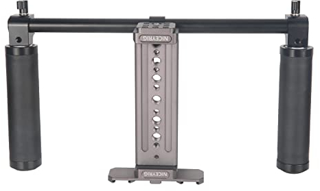 NICEYRIG Halten Sie die Maschine mit beiden Händen, um die Maschine für iPad Mini 7,9 Zoll/iPad 9,7 Zoll/iPad 10,5 Zoll zu stabilisieren und zu schützen