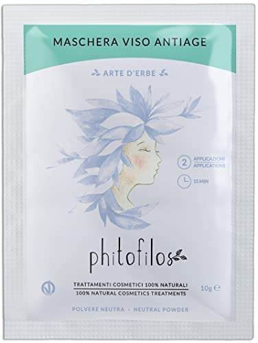 PHITOFILOS Gesichtsmaske Anti-Age, 10 g, Vegan, Ecobio