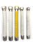 Kit Tubi Flessibili rivestiti in acciaio inox antirumore per installazione caldaia - confezione da 5 pezzi flessibili caldaia gas 3/4 pollice 200/400
