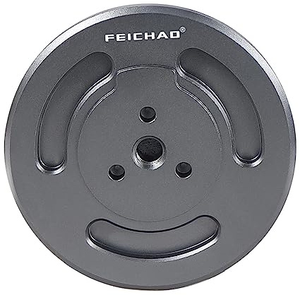 FEICHAO Magnetische Handyhalterung 1/4 Schraube Gewinde Ring Adapter Kompatibel mit iPhone MagSafe Magnet (Magnetbasis)