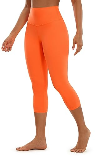 CRZ YOGA Butterluxe Capris 21'' Neon Orange 14