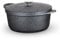 Tower T900192 Precision Casserole Dish with Aluminium Lid, Lightweight Cast Aluminium, 28cm, Black