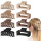 8 Stück Große Haarklammer, 8cm Haarspangen für dickes Haar Rutschfestes Haar Jaw Clips Haarstyling-Zubehör für Frauen Mädchen, Haarklammer Für Rutschfestes Haarspange