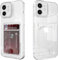 Xerial für iPhone 12 Mini hülle mit kartenfach, Transparent Silikon TPU Handyhülle, Ultra Dünn, Soft, Stoßfest Schutzhülle，Bumper Cover