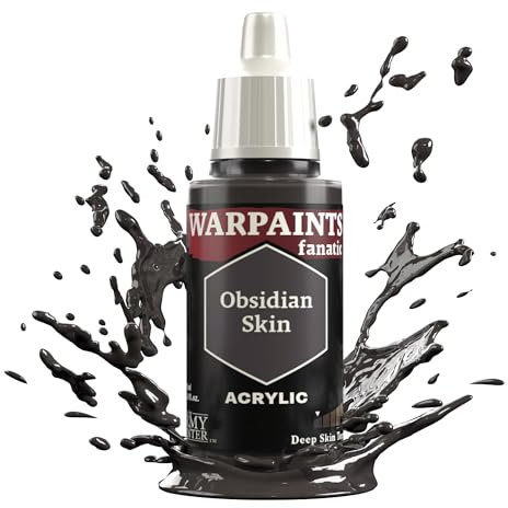 The Army Painter Skin Tones Warpaints Fanatic Acrylfarben, 18 ml (Obsidian Skin)
