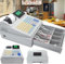 XFQZJG Elektronische Registrierkasse, 81 Tasten Registrierkasse für Kleinunternehmen, 8 Digitale LED-Handelskasse mit Schublade, für Kleinunternehmen/Einzelhandel/Restaurant