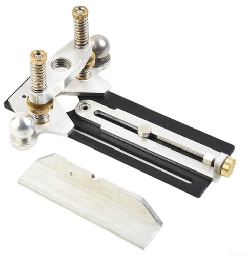 2 in 1 Rotary Tool Plunge Router Base with Router Edge Guide, Soundhole and Rosette Routing Jig, Guitar Sound Hole Router Rosette Routing